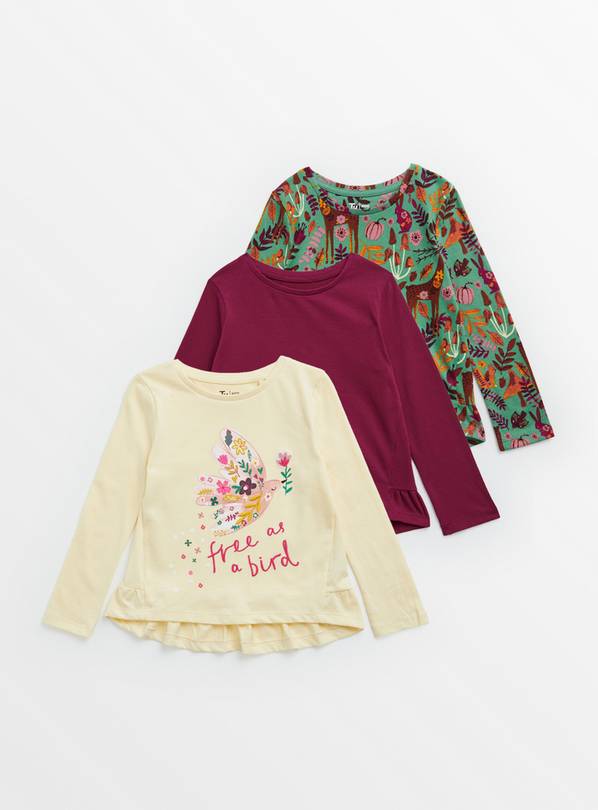 Long sleeve tops outlet for girls